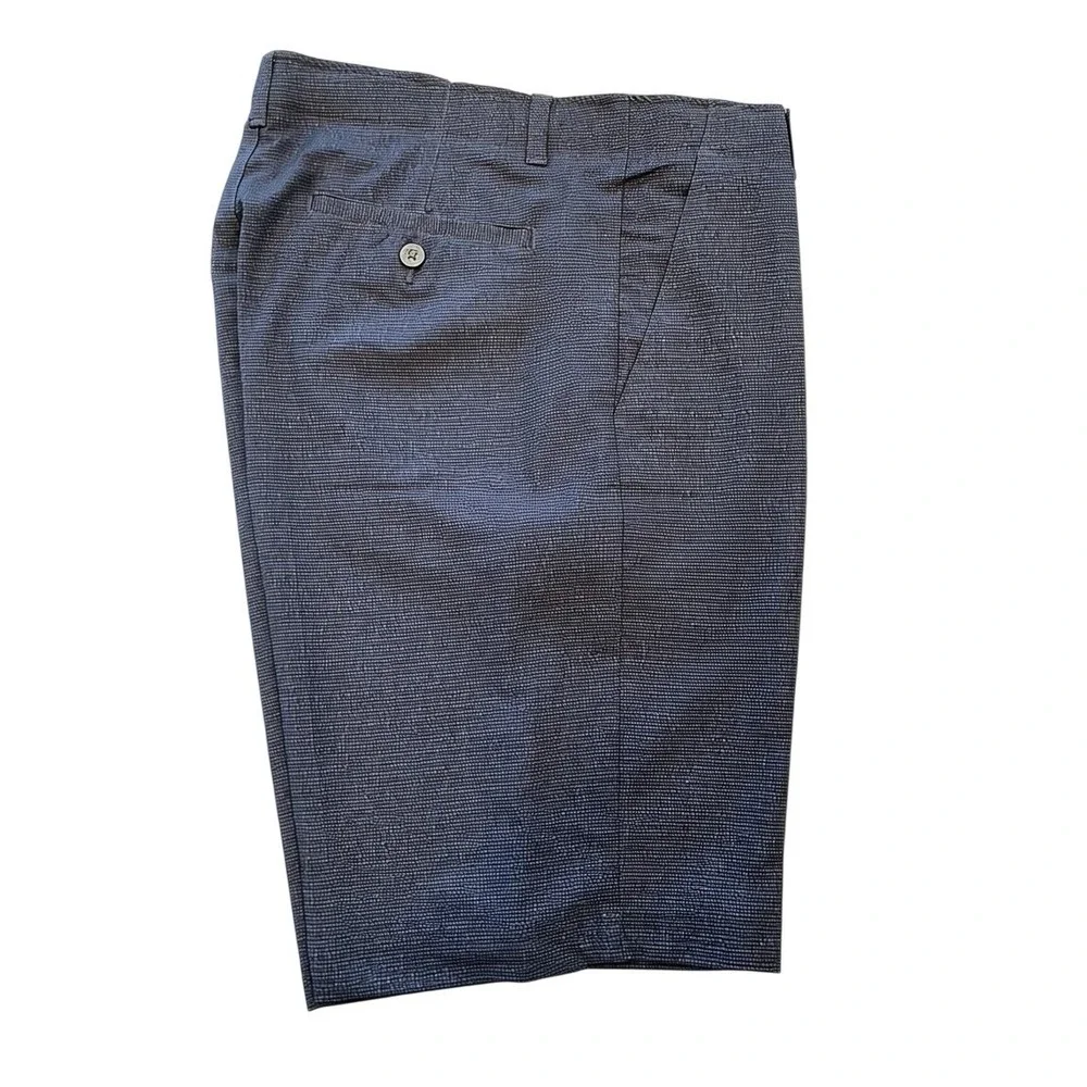 Pebble Beach Shorts Men's‎ Performance Golf Flat Front Black 32